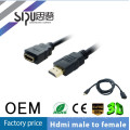 SIPU alta qualidade hdmi 1.4 macho para fêmea cabo hdmi 1,3 d tipo